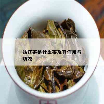 姑辽茶是什么茶及其作用与功效