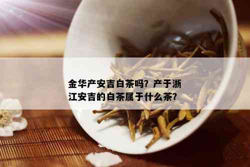 金华产安吉白茶吗？产于浙江安吉的白茶属于什么茶？