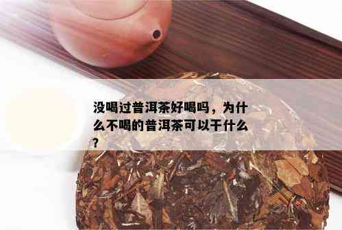 没喝过普洱茶好喝吗，为什么不喝的普洱茶可以干什么？