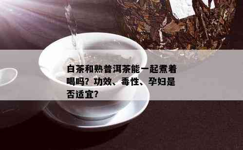 白茶和熟普洱茶能一起煮着喝吗？功效、性、孕妇是否适宜？