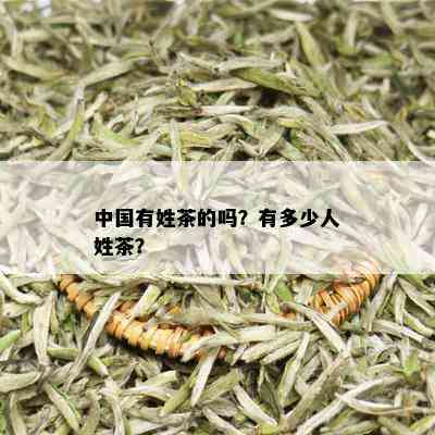 中国有姓茶的吗？有多少人姓茶？