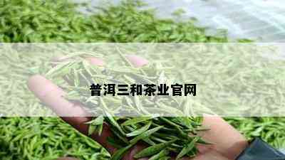 普洱三和茶业官网