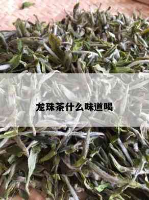 龙珠茶什么味道喝