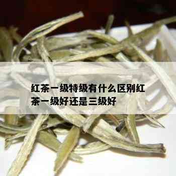 红茶一级特级有什么区别红茶一级好还是三级好