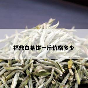 福鼎白茶饼一斤价格多少