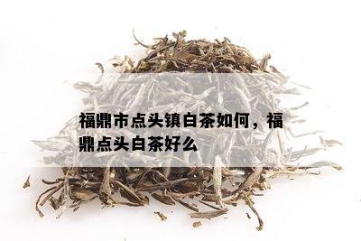 福鼎市点头镇白茶如何，福鼎点头白茶好么