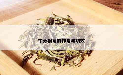 牛蒡根茶的作用与功效