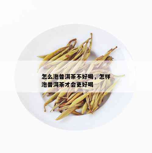 怎么泡普洱茶不好喝，怎样泡普洱茶才会更好喝