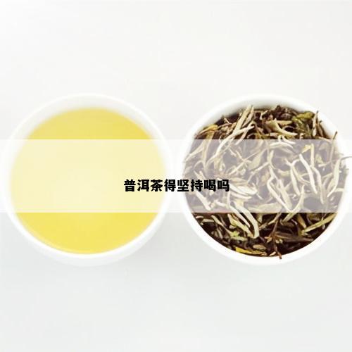 普洱茶得坚持喝吗