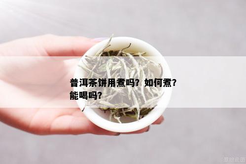 普洱茶饼用煮吗？如何煮？能喝吗？