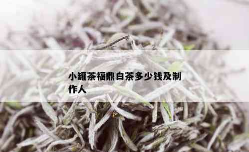 小罐茶福鼎白茶多少钱及制作人