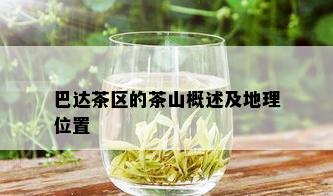 巴达茶区的茶山概述及地理位置