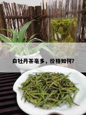 白牡丹茶毫多，价格如何？