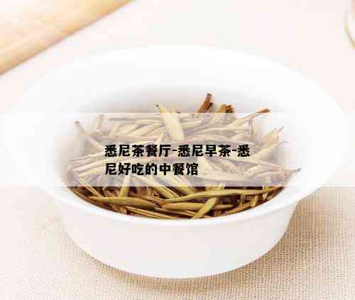 悉尼茶餐厅-悉尼早茶-悉尼好吃的中餐馆