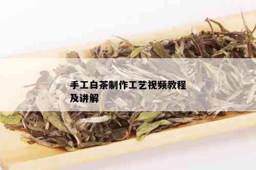 手工白茶制作工艺视频教程及讲解