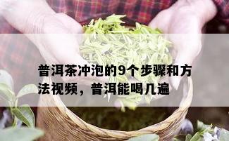 普洱茶冲泡的9个步骤和方法视频，普洱能喝几遍