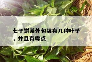 七子饼茶外包装有几种叶子，并且有霉点