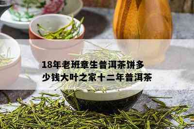 18年老班章生普洱茶饼多少钱大叶之家十二年普洱茶