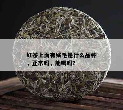 红茶上面有绒毛是什么品种，正常吗，能喝吗？