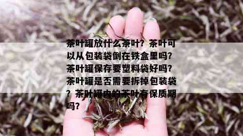 茶叶罐放什么茶叶？茶叶可以从包装袋倒在铁盒里吗？茶叶罐保存要塑料袋好吗？茶叶罐是否需要拆掉包装袋？茶叶罐内的茶叶有保质期吗？