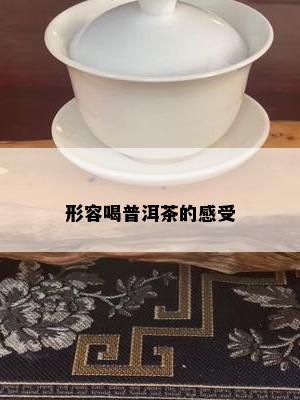 形容喝普洱茶的感受