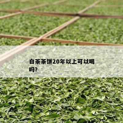 白茶茶饼20年以上可以喝吗？