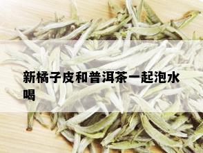 新橘子皮和普洱茶一起泡水喝