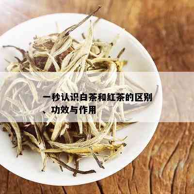 一秒认识白茶和红茶的区别、功效与作用