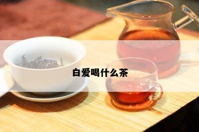 白爱喝什么茶