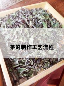 茶的制作工艺流程