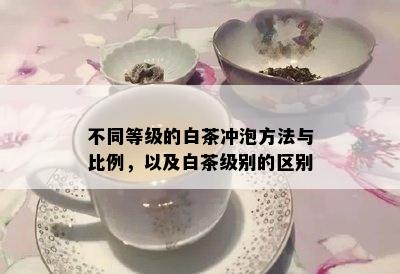 不同等级的白茶冲泡方法与比例，以及白茶级别的区别