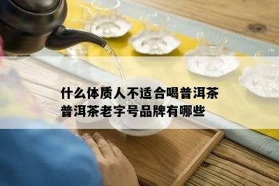 什么体质人不适合喝普洱茶普洱茶老字号品牌有哪些