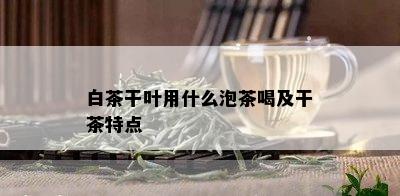 白茶干叶用什么泡茶喝及干茶特点