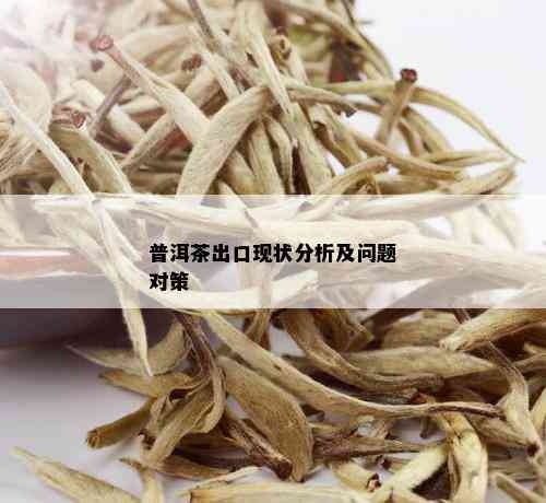 普洱茶出口现状分析及问题对策