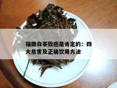 福鼎白茶致癌是肯定的：四大危害及正确饮用方法