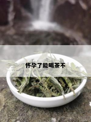 怀孕了能喝茶不