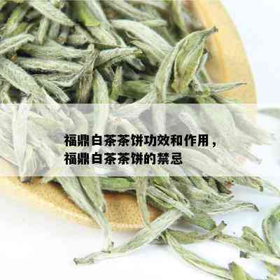 福鼎白茶茶饼功效和作用，福鼎白茶茶饼的禁忌