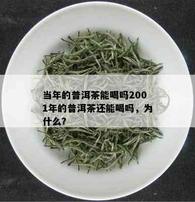 当年的普洱茶能喝吗2001年的普洱茶还能喝吗，为什么？