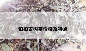 怕拍古树茶价格及特点