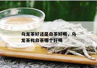 乌龙茶好还是白茶好喝，乌龙茶和白茶哪个好喝