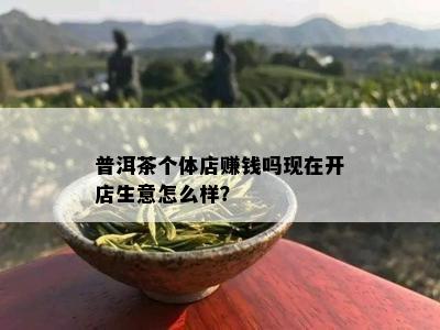 普洱茶个体店赚钱吗现在开店生意怎么样？