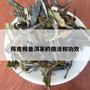 陈皮和普洱茶的做法和功效