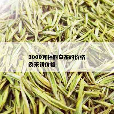 3000克福鼎白茶的价格及茶饼价格