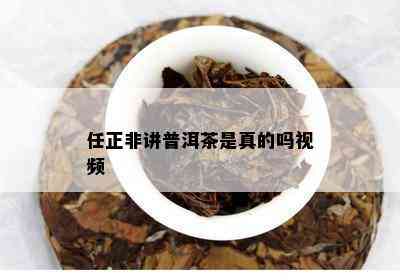 任正非讲普洱茶是真的吗视频