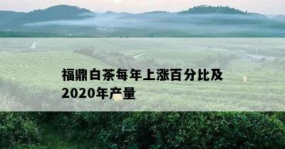 福鼎白茶每年上涨百分比及2020年产量