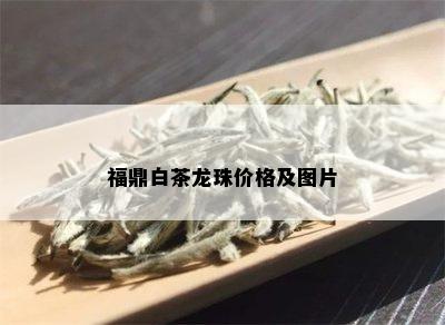 福鼎白茶龙珠价格及图片