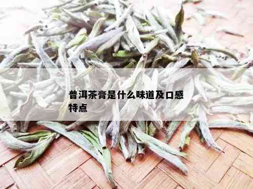 普洱茶膏是什么味道及口感特点