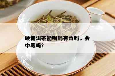 硬普洱茶能喝吗有吗，会中吗？