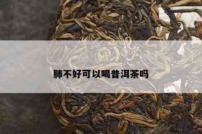 肺不好可以喝普洱茶吗