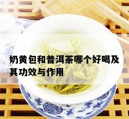 奶黄包和普洱茶哪个好喝及其功效与作用